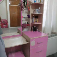 ست کامل اتاق ، تخت، دوتا کمد ست، میز ارایش