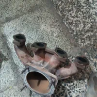 مینیفولد دود به همراه کاتالیست خالی شده ۲۰۶تیپ2