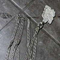 زنجیر و پلاک نقره عیار 925|جواهرات|اندیشه, شهرک کوثر|دیوار