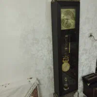 ساعت ایستاده طرح برنز در حد نو|ساعت دیواری و تزئینی|اسدآباد, |دیوار