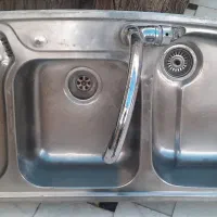 سینک توکار شیر ظرفشویی کابینت دیواری آبچکان|آب‌چکان و نظم‌دهنده ظروف|قم, نخودی|دیوار