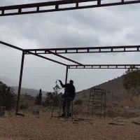 جوشکاری حرفه ای و نصب پانل