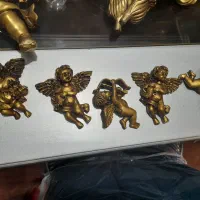 فرشته های طلایی|مجسمه، تندیس، ماکت|شاهینشهر, شهرک هشت بهشت|دیوار
