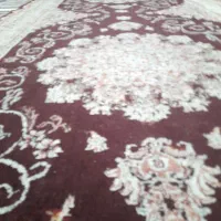 یک جفت کناره فرش بزرگ ست هم و یک جفت گلیم فرش