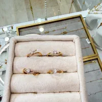 انگشتر های تک نگین مینیمال