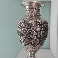 گلدان مسی قلمزنی|صنایع دستی و سایر لوازم تزئینی|تهران, نواب|دیوار