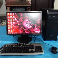 ddr3 کامل کامپیوتر حرفه ای با مانیتور ۲۰