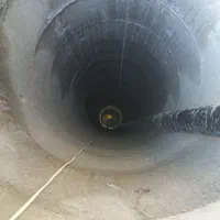 در اوردن چاه اب و چاه دستشویی و لای روبی چاه