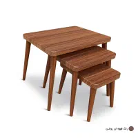 میز جلومبلی وعسلی .