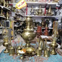 کل ست 20تکه سماور ذغالی همه روهم ALL زغالی B برنجی|سماور، چای‌ساز، قهوه‌ساز|اصفهان, باتون|دیوار