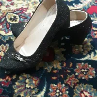 کفش مجلسی لمه مشکی هفت رنگ سایز40
