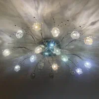 دو عدد لوستر سقفی در حد نو|لوستر و چراغ آویز|تهران, میرداماد|دیوار