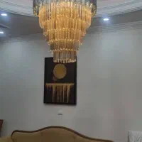 لوستر مدل سانتی کریستال خارجی|لوستر و چراغ آویز|تهران, شهرک غرب|دیوار