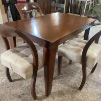 میز نهارخوری ۴ نفره چوبی