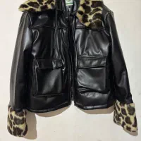 کاپشن چرم اصل