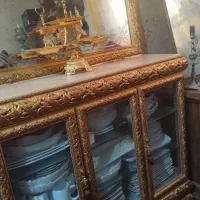 میز اینه جنس خوب زد آب روی میز سنگ ممر|آینه|اهواز, بهارستان|دیوار