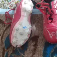 کفش  فوتبال روی چمن