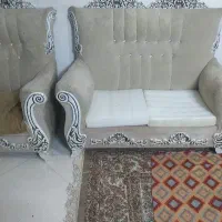 مبل  راحتی کار کرده دو دست