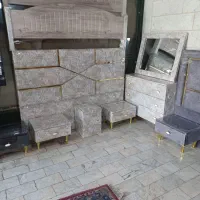 سرویس تخت خواب دونفره مازراتی لوازم خانگی قاسمی|تخت و سرویس خواب|زابل, |دیوار