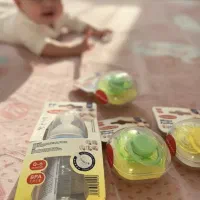 شیشه شیر و پستونک بی بی لند تا ۶ماهه