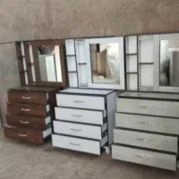 میز آرایشی مدل آینه ریلی،میز آرایشی
