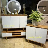 میز تلویزیون کنسول اینه میز ال سی دی مدل پایه کج|میز تلویزیون|تهران, پیروزی|دیوار