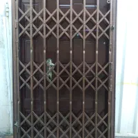 درب ضدسرقت دست دوم با درب آکاردئونی