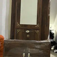 جا کفشی و جا لباسی آینه دار