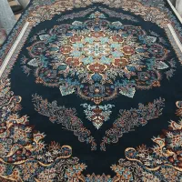 جفت فرش سرمه ای 700شانه قیمت جفتش 32