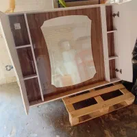 آینه تکی بزرگ محکم برای میزآرایشی خوبه|آینه|بندر گناوه, |دیوار