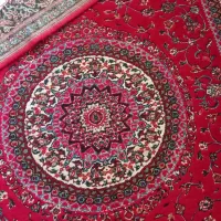 فرش ماشینی ۱۲متری قرمز|فرش|قوچان, |دیوار