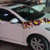 ماشین عروس.دسته گل،باکس گل،بادکنک آرایی،و تاج گل|خدمات پذیرایی، مراسم|الوند, |دیوار