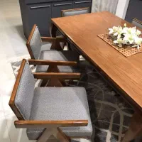 میزوصندلی نهار خوری خام وتکمیل