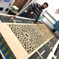 خدمات (CNC) سی ان سی وکیوم mdf چوب