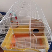 فروش یک قفس زیبا پرنده با تمام لوازم