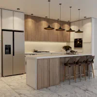 طراحی وساخت و اجرای کابینت و کلوزت