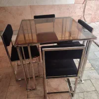 میز غذاخوری استیل