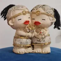 مجسمه گچی پلیمری بسیار زیبا نونو