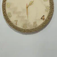 ساعتهای دست ساز رزینی|ساعت دیواری و تزئینی|باغستان, |دیوار