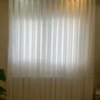 پرده حریر ساده مینیمال