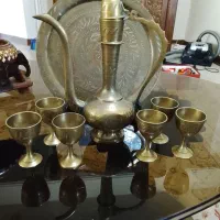 جام و قدح برنجی قدیمی|کلکسیون اشیاء عتیقه|تهران, اقدسیه|دیوار