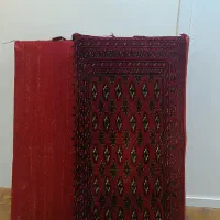 پشتی ترکمن دستباف پشت نمد پشمی