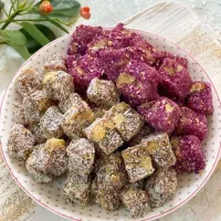 بستنی خشک،لوکوم مغزدار،حبه عناب