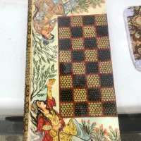 تخته نرد سلطنتی منبت کاری