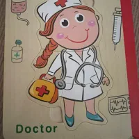 پازل و کوله کتاب کلاه