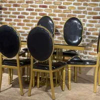 میزصندلی تالار/ انواع لوستر/ ترولی/ ظرف و ظروف