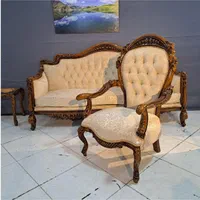 مبل کلاسیک سلطنتی گندمی TG99
