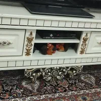 تلویزیون ۵۰اینج ال سی دی همراه میز تلویزیون|تلویزیون و پروژکتور|کرمانشاه, |دیوار