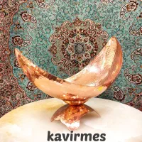 کشکول مسی/ظرف مسی/میوه خوری مسی/ کویر مس|ظروف سرو و پذیرایی|یزد, |دیوار