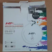 هدفون NIA بلوتوثی مدل8-851s نارنجی|لوازم جانبی موبایل و تبلت|اصفهان, کوی میلاد|دیوار